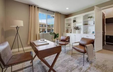 luxury executive model home staging in california